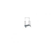 FORCAR Carrello portavaligie e appendiabiti PVI4024
