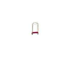 FORCAR Carrello portavaligie con appendiabiti PV4062