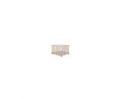 Geuther Box per bambini Belami 102 x 102cm, Nature, Folie 007 pois