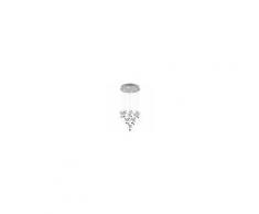 GT LUCE LED-BELEN-PL10 - Plafoniera led raffinata con decorazioni in cristallo dalla forma di farfalla 21 watt