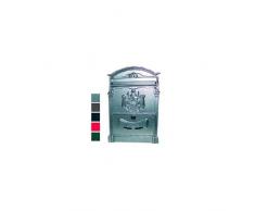 Sicuro CDF00261 Villa Gloria Cassetta Postale per Esterni in Alluminio, Verde