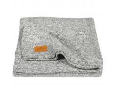 Jollein Coperta Tessuto a Maglia 75x100 cm Grigio 516-511-65061