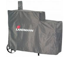 Landmann Copertura Barbecue Premium XL 140x65x114 cm Grigio 15709