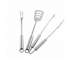 Landmann Set di utensili da barbecue a tre pezzi in acciaio inossidabile 13360