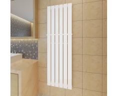 vidaXL Termosifone porta asciugamani 465 mm +Radiatore bianco 465mm x 1500mm