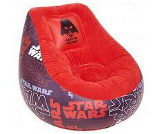 Disney Sedia Gonfiabile di Star Wars 78x68 cm Nera WORL930005