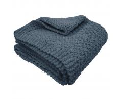 Overseas Coperta fatta a maglia 130x150 cm jeans