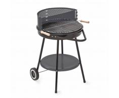 Grillchef Barbecue a carbonella 48,5 cm Nero 74602