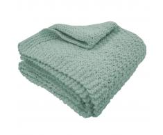 Overseas Coperta fatta a maglia 130x150 cm ghiaccio