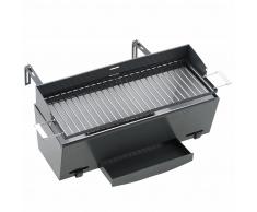 Landmann Barbecue a Carbone da Balcone 49x18 cm Nero 11900