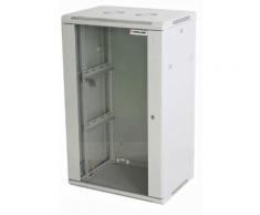 Armadio Rack 19" a muro 20 unità sezione unica prof. 450mm Grigio Intellinet I-CASE EW-2020GL