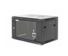 Armadio Rack 19" a muro 9 unità prof.450 Nero da Assemblare Techly Techly Professional I-CASE FP-2009BKTY