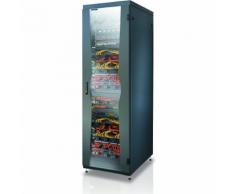 Armadio NetRack 19" 600x1000 42 Unità Nero da Assemblare Intellinet I-CASE FP-4210BKX