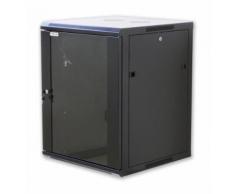 Armadio Rack 19" a muro 12 unità sezione unica prof. 600mm Nero Intellinet I-CASE EW-2012BK