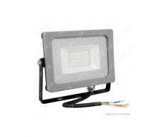 V-Tac VT-4922 Faretto LED SMD 20W Ultra Sottile da Esterno Colore Grigio e Nero - SKU 5792 / 5793 / 5794