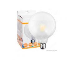 SkyLighting Lampadina LED E27 10W Globo G125 Frost Filamento