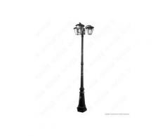 V-Tac VT-740 Lampione Portalampada da Giardino 199cm con Fissaggio a Terra per 3 Lampadine E27 - SKU 7063