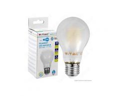 V-Tac VT-1935 Lampadina LED E27 6W Bulb A60 Frost Filamento - SKU 4480 / 4481 / 4482