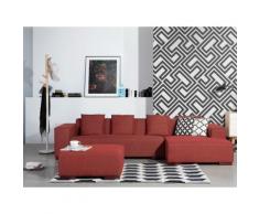 Appendiabiti marrone e bianco da terra design - AUBUM