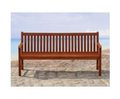 Panchina da giardino - Legno massiccio - 160cm - TOSCANA