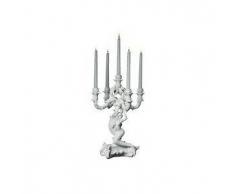 SELETTI CANDELABRO BURLESQUE LE SIRENE SEXY BIANCO