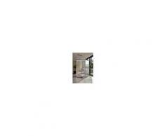 Parete divisoria doppia cm 184x179 trasparente