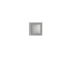 Fratelli Braga Plafoniera fb-saturn 19w led 40cm vetro specchio lampada parete soffitto