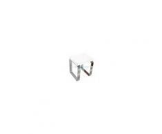 THERMOMAT Sgabello doccia con seduta morbida diametro 280 x 355 x 45mm