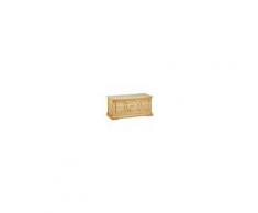 HOMEGARDEN Cassapanca per Esterno Baule Contenitore Legno Massello Country