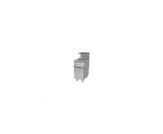 Friggitrice a gas Csa 1 vasca su vano armadiato Capacità Vasca: 27,5 lt Dimensioni: 400 x 700 x 850 + 125 h Modello 7F1G