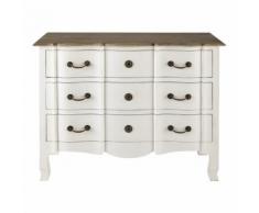 Cassettone bianco in mango Versailles