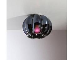 7432515929928Capri - Plafoniera Sogni di Cristallo Colore : Bianco - Seleziona il numero di Luci : 1 - Dimensioni : Diametro 29 X Altezza 19 cm - In Vetro di Murano
