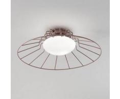 7432515131185Panama - Plafoniera Sogni di Cristallo Colore : Verde Acqua - Seleziona il numero di Luci : 3 - Dimensioni : Larghezza 60 x Altezza 20 cm - In Vetro di Murano