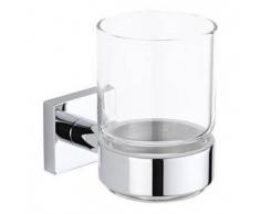 hudson reed Bicchiere Porta Spazzolino e Porta Bicchiere Murale Classico