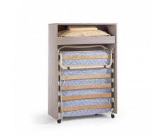 Maconi Mobile letto pieghevole singolo con vano portacuscino Maconi Link 539