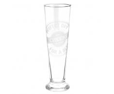 Maisons du monde Bicchiere da birra in vetro CHEERS