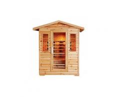 Sauna ad infrarossi da esterno modello pr-400d - 4 persone