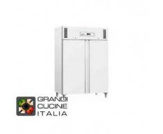 forcar GrandiCucineItalia.it - Attrezzature per ristorazione - Armadio Frigorifero Congelatore - 1100 Litri - Temperatura -18 / -22 °C - Due Porte - Refrigerazione Statica - Colore Bianco - Cod. GNB1200BT - Forcar