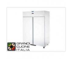 GrandiCucineItalia.it - Attrezzature per ristorazione - Armadio Frigorifero - 1400 Litri - Temperatura -2 / +8 °C - Due Porte - Refrigerazione Ventilata - Versione per Pesce - Variatore di Velocità Ventole - Colore Bianco - Cod. AF14ISOMTNFHW - Tecnodom