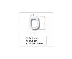 Astra Sedile Wc Copriwater Per Modello Divina Marca