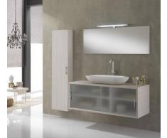 TFT Home Furniture Arredo Bagno Giava 06 Pino Bianco - Cm 130