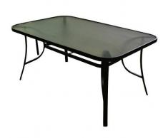 Mobili Giardino Tavolo Sorrento 153x98 Alu Antracite/vetro
