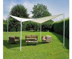 Mobili Giardino Tenda Butterfly 4x4 Ferro Bianco Cop Bianco
