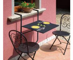 Mobili Giardino Tavolo Da Ringhiera Rtf19g Grigio