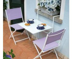 Mobili Giardino Tavolo Da Ringhiera Rtf19b Bianco