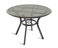 Mobili Giardino Tavolo Minori Ø106 Cm In Alluminio Color Antracite