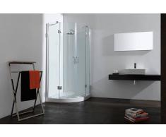 GLAM - Box doccia angolare con porta battente