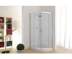 SLIDE - Box doccia angolare con porta scorrevole