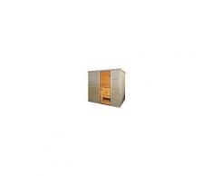 VB ITALIA Sauna finlandese in abete nordico o betulla rossa 120X180 cm