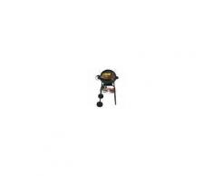 VB ITALIA Barbecue elettrico BBQ con coperchio per giardino e balcone 1850W